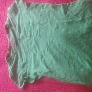 Green shirt